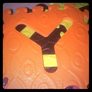 Child’s letter mat